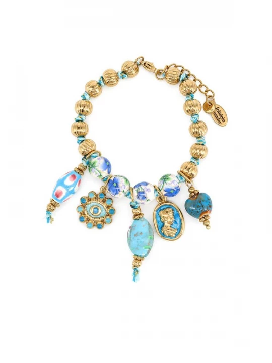 Foto van product Fräulein Wunder Armband 'Bella' goud