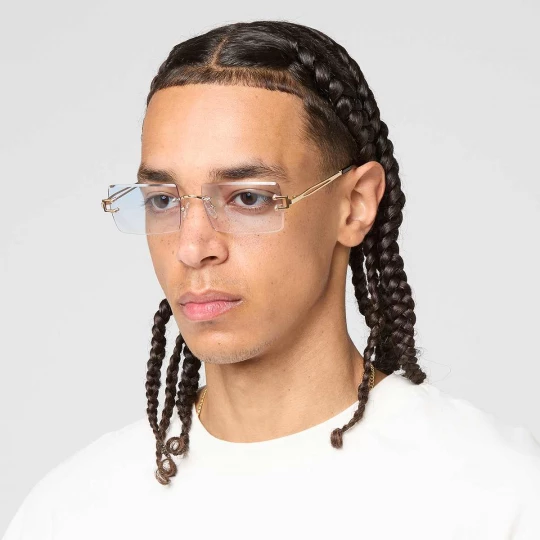 Foto van product Frameless Sunglasses Karl Kani blauw