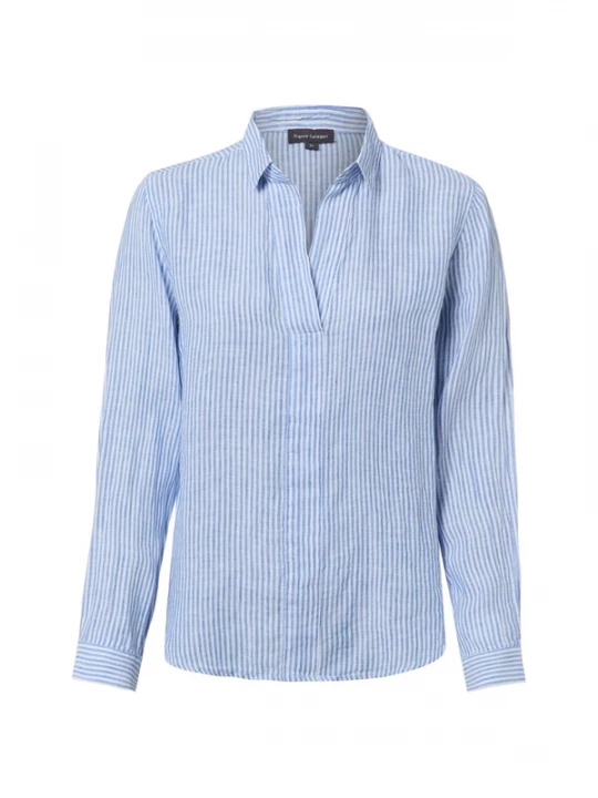 Foto van product Franco Callegari Blouse blauw / wit
