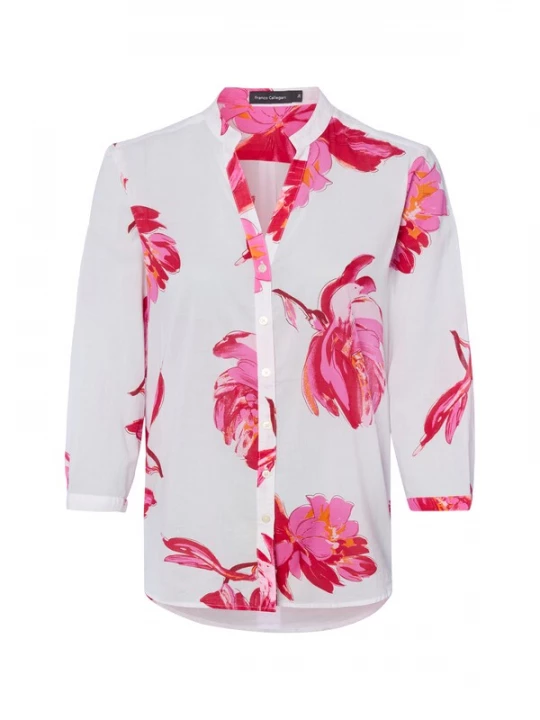 Foto van product Franco Callegari Blouse gemengde kleuren / wit