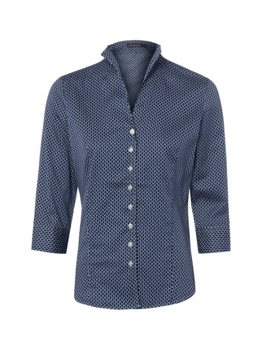 Foto van product Franco Callegari Blouse marine / wit