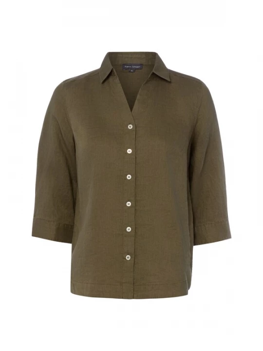 Foto van product Franco Callegari Blouse olijfgroen