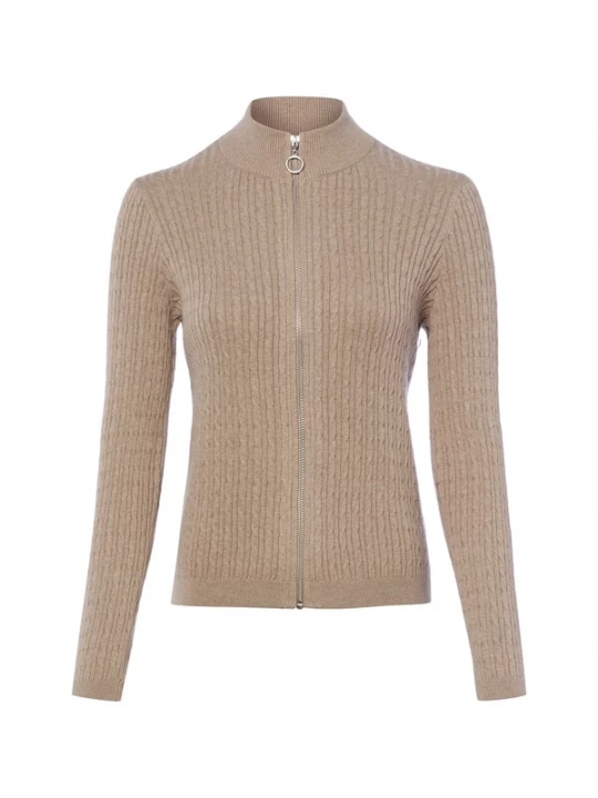 Foto van product Franco Callegari Gebreid vest beige