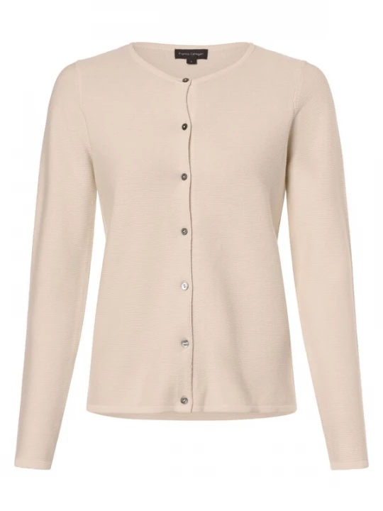 Foto van product Franco Callegari Gebreid vest crème