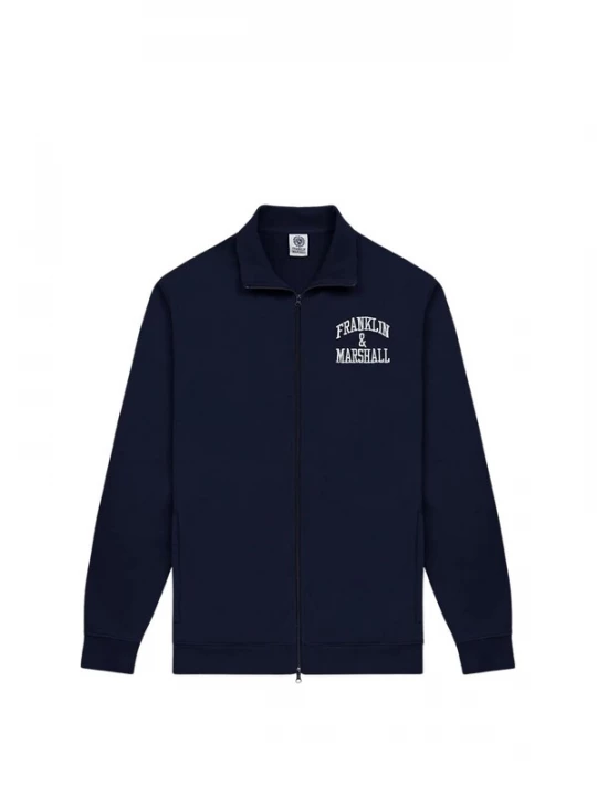 Foto van product FRANKLIN & MARSHALL Sweatvest navy / wit