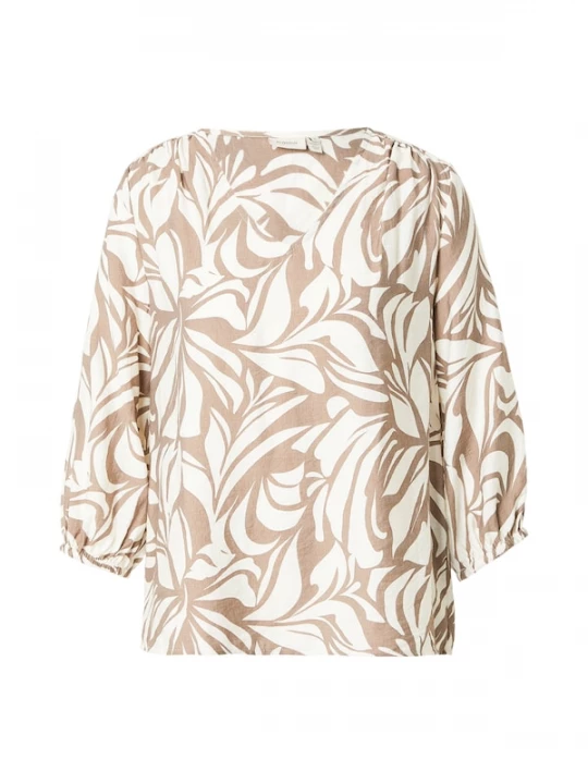 Foto van product Fransa Blouse 'ARIANA' lichtbeige / lichtbruin