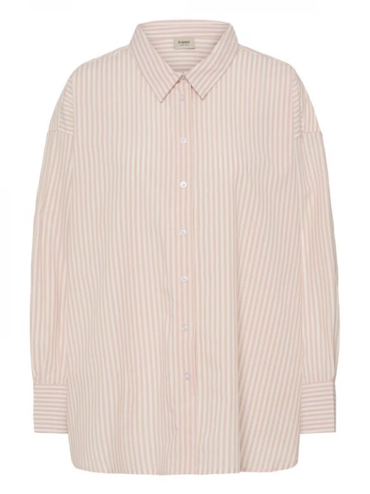 Foto van product Fransa Blouse koraal / wit