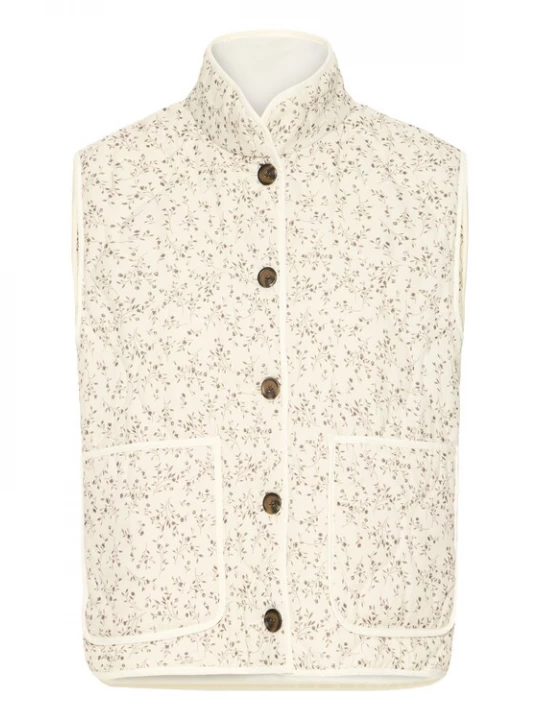 Foto van product Fransa Bodywarmer 'CLAUDINE ' beige / bruin