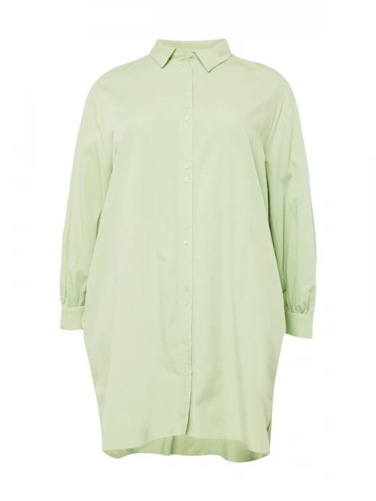 Foto van product Fransa Curve Blouse 'Vibi' pastelgroen