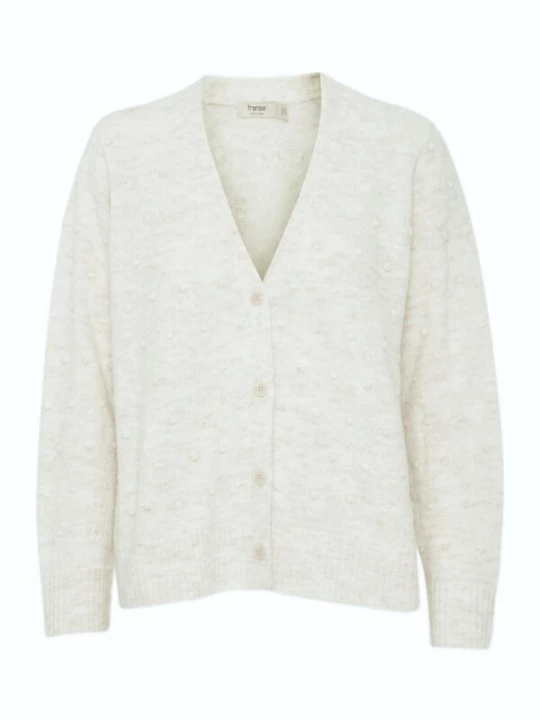 Foto van product Fransa Gebreid vest 'Frelise Car 1' offwhite