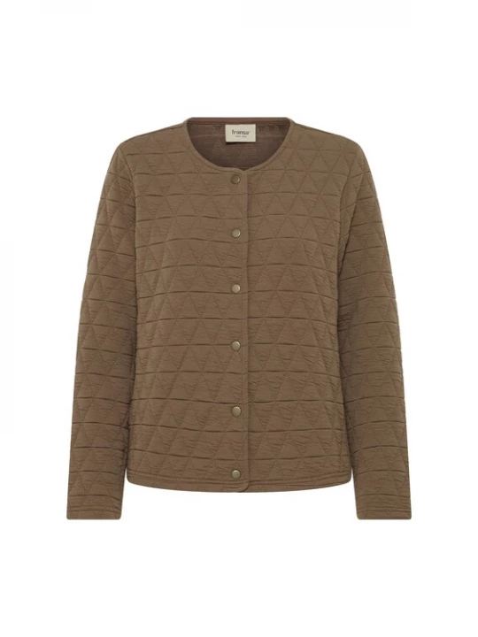 Foto van product Fransa Gebreid vest 'FRGianna ' kaki