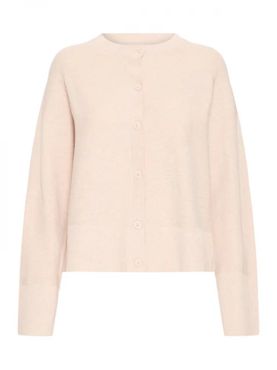 Foto van product Fransa Gebreid vest 'FRSinja' rosa