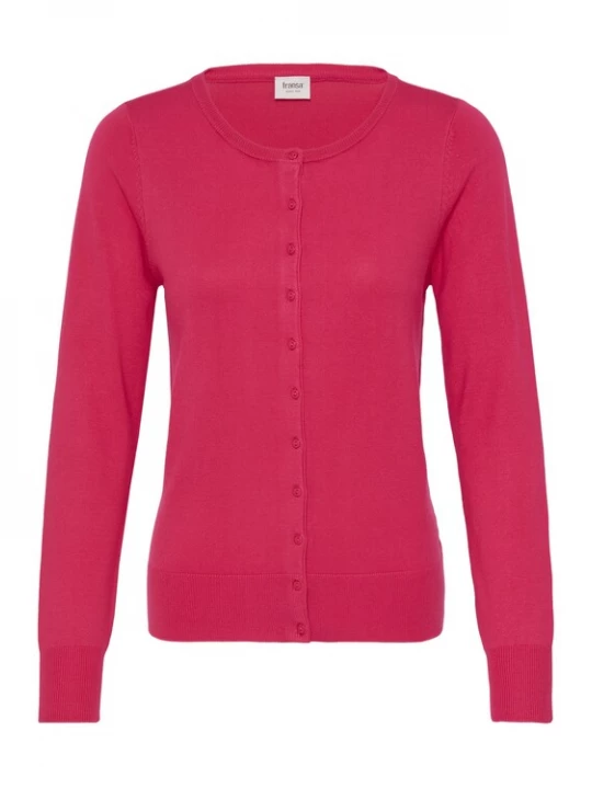 Foto van product Fransa Gebreid vest 'FRZubasic' pink