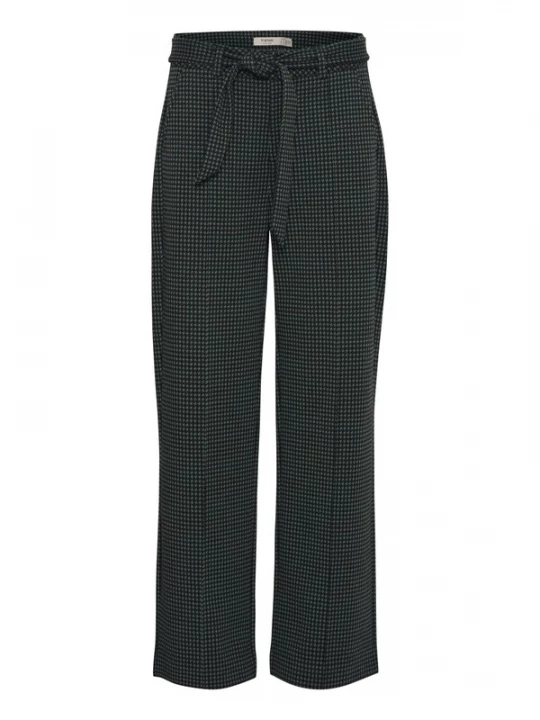 Foto van product Fransa Pantalon 'Blenda' smaragd / zwart