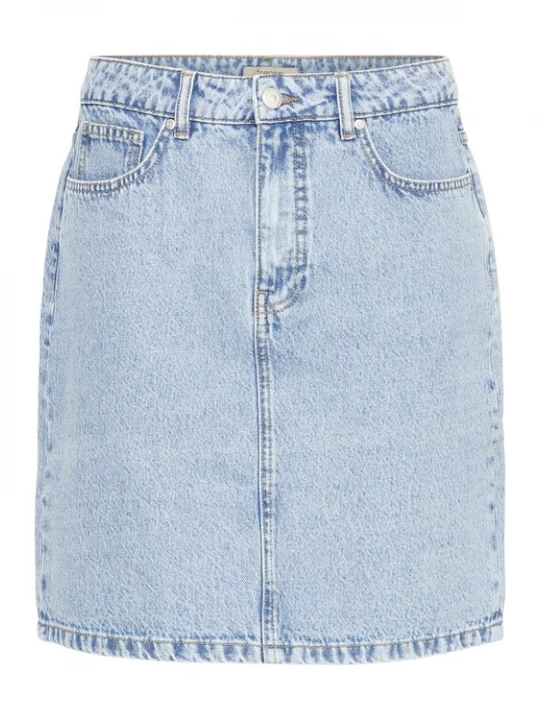 Foto van product Fransa Rok 'FRPetula' blauw denim