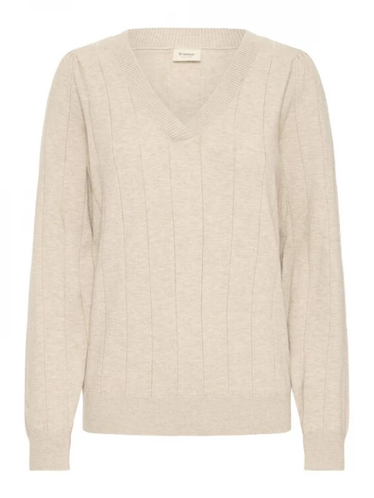 Foto van product Fransa Trui 'FRKATA' beige gemêleerd