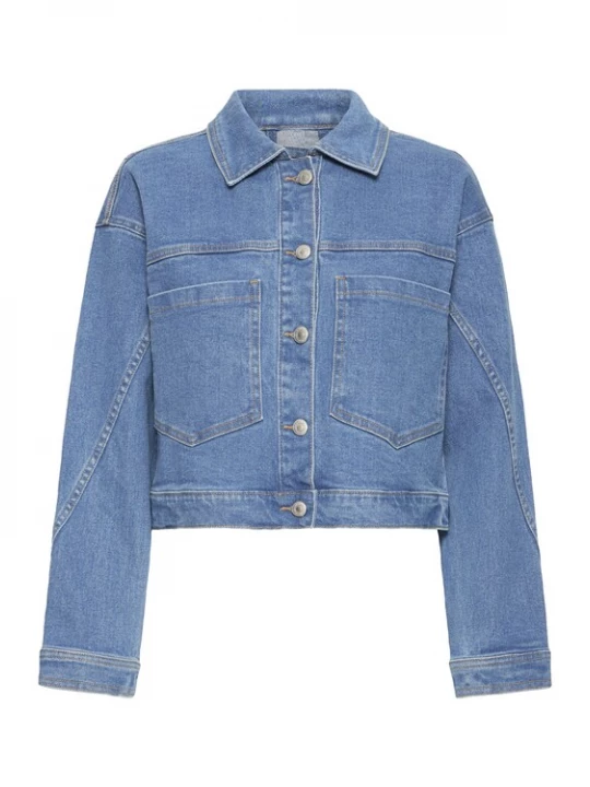Foto van product Fransa Tussenjas 'FRLORELEI JA 1' blauw denim