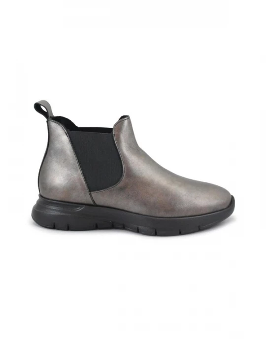 Foto van product Frau Laarzen 'FRAU 43E4 canna fucile donna scarpe stivaletti pelle elastico' zilver