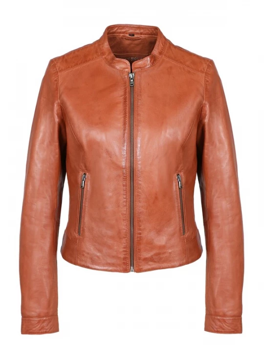 Foto van product FREAKY NATION Tussenjas 'Bea-FN NYC' cognac
