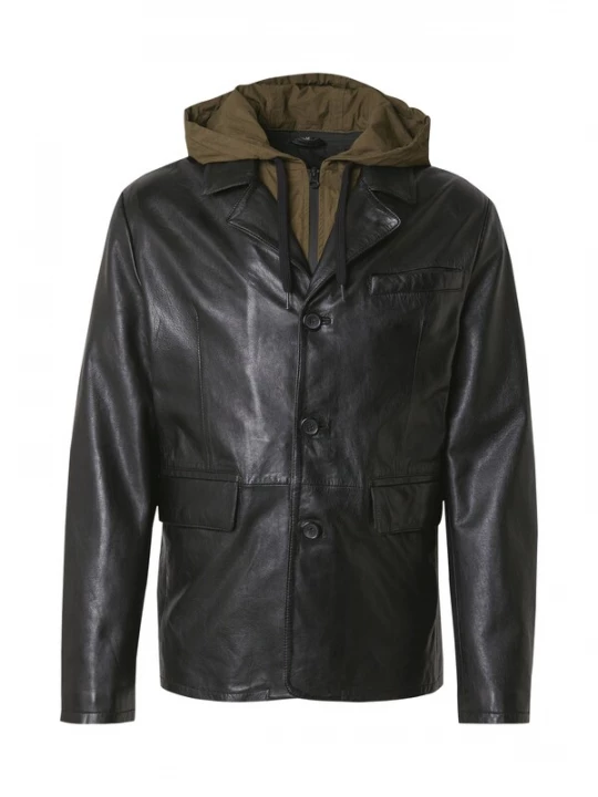 Foto van product FREAKY NATION Tussenjas 'Blackjack' olijfgroen / zwart