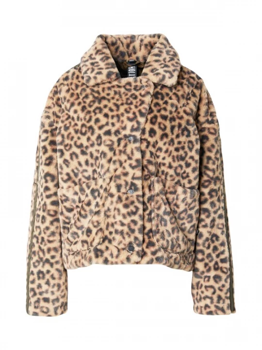 Foto van product FREAKY NATION Tussenjas 'COZY LEO' beige / chocoladebruin / lichtbruin / kaki