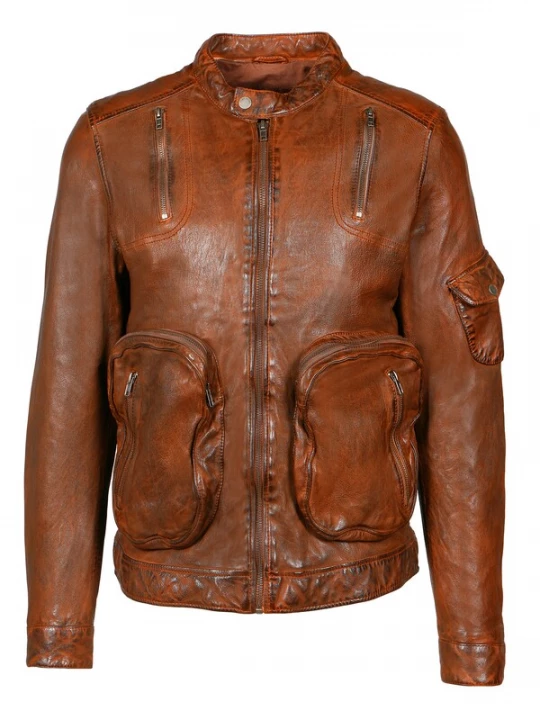 Foto van product FREAKY NATION Tussenjas 'Lorik-FN' cognac