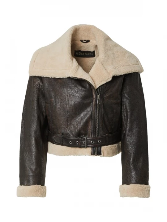 Foto van product FREAKY NATION Winterjas 'Perfect Way' beige / donkerbruin