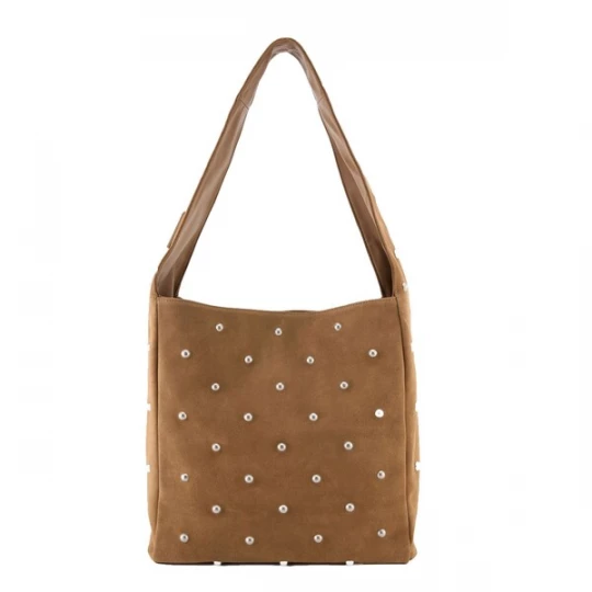 Foto van product FREDsBRUDER Schoudertas 'Endless Beads' bruin