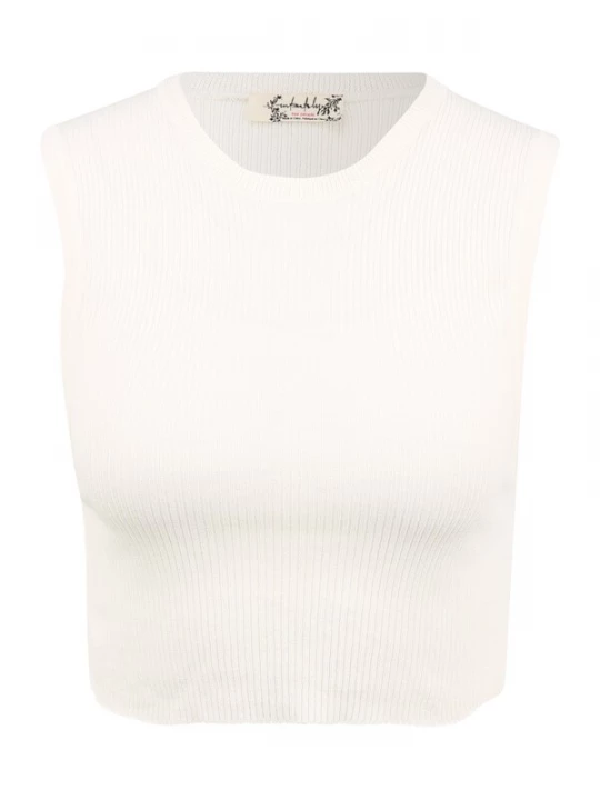 Foto van product Free People Top 'MUSCLE UP' beige