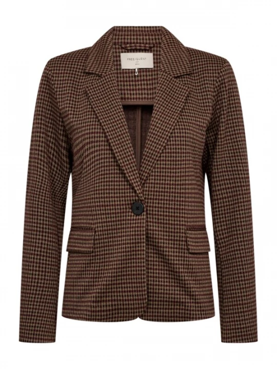 Foto van product Freequent Blazers 'FQSonny-jacket taupe port' bordeaux