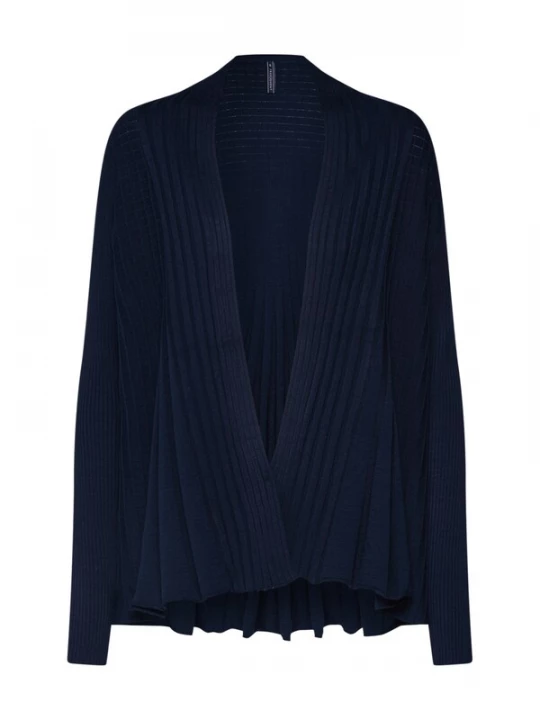 Foto van product Freequent Gebreid vest 'CLAUDISSE' donkerblauw