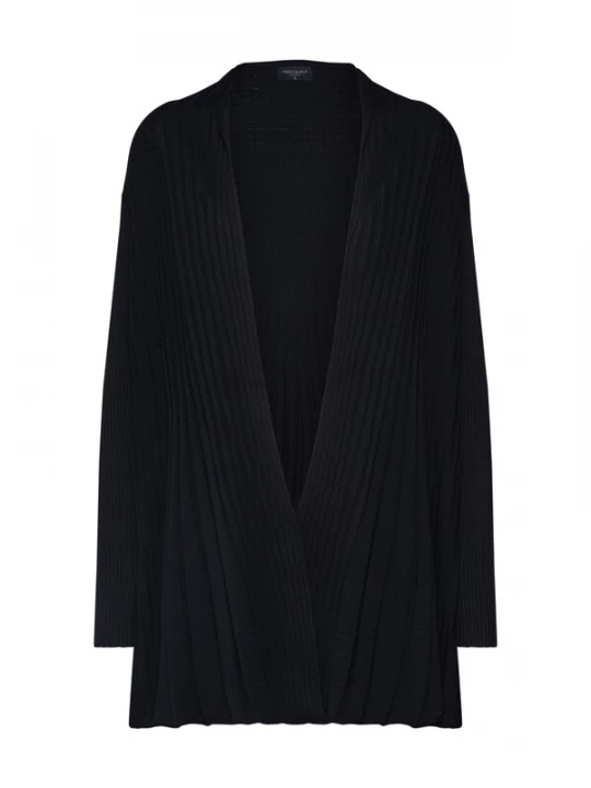 Foto van product Freequent Gebreid vest 'CLAUDISSE' zwart