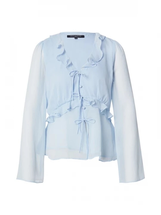 Foto van product FRENCH CONNECTION Blouse 'EMINA' lichtblauw