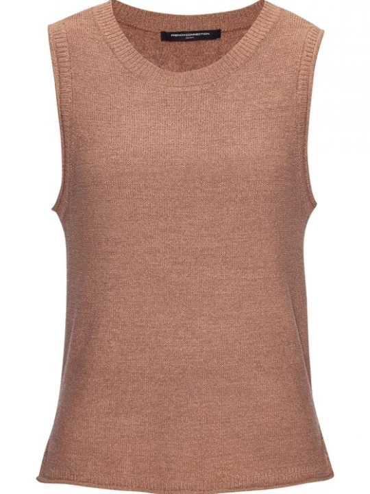 Foto van product FRENCH CONNECTION Gebreide top taupe