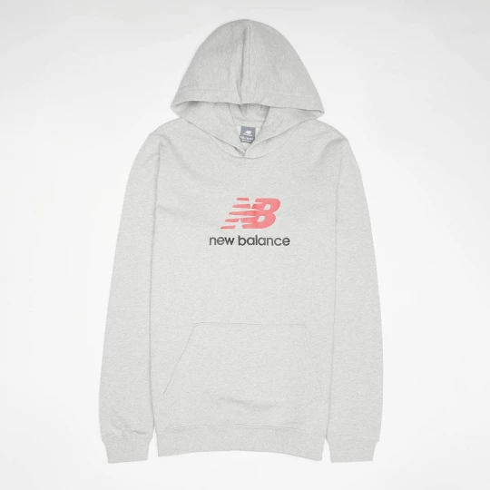 Foto van product French Terry Stacked Logo Hoodie New Balance grijs