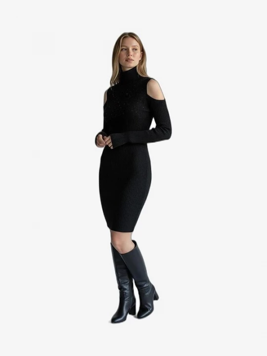 Foto van product Fresh Flower Jurk zwart