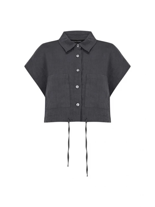 Foto van product FRESHLIONS Blouse 'Savannah' donkerblauw