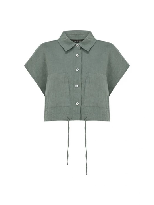 Foto van product FRESHLIONS Blouse 'Savannah' groen