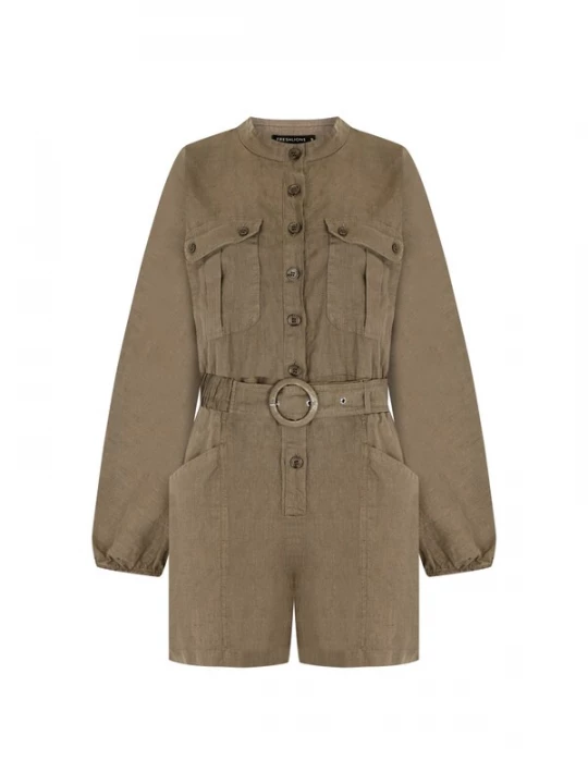 Foto van product FRESHLIONS Jumpsuit 'Jade' bruin