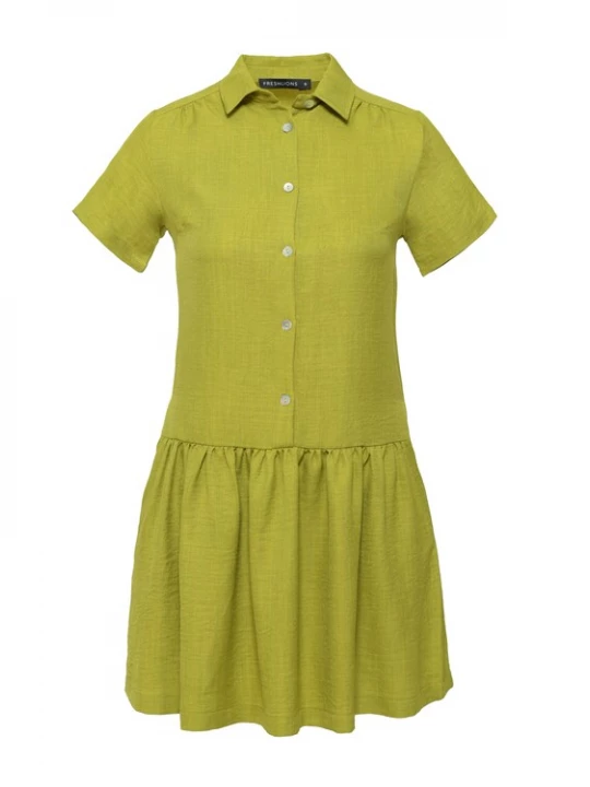 Foto van product FRESHLIONS Jurk 'Corin' groen