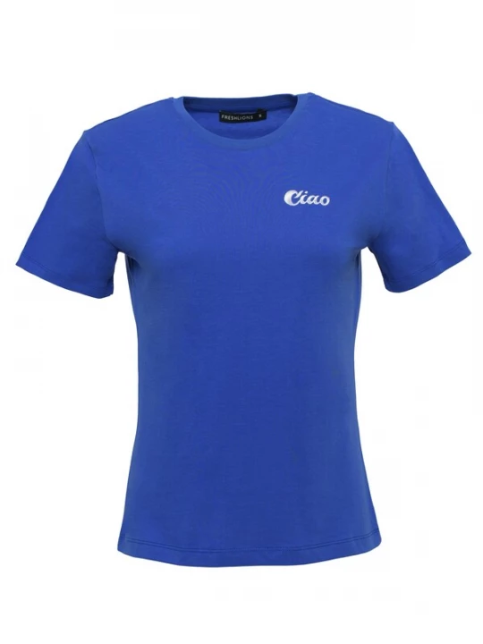 Foto van product FRESHLIONS Shirt 'Ciao' royal blue / koningsblauw / wit