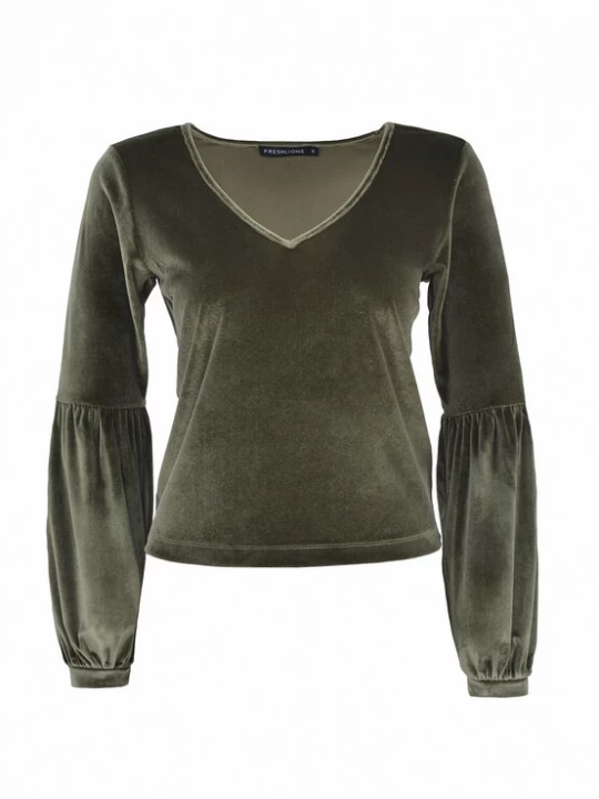 Foto van product FRESHLIONS Shirt 'Viveka' groen