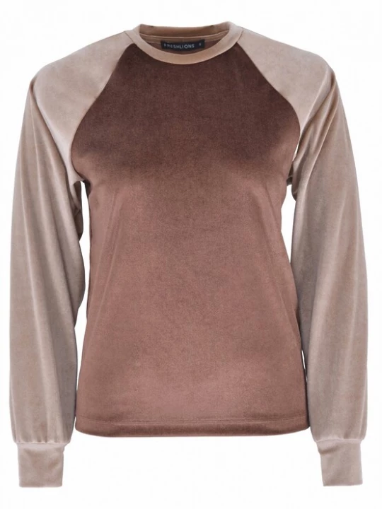 Foto van product FRESHLIONS Sweatshirt 'Sally' bruin