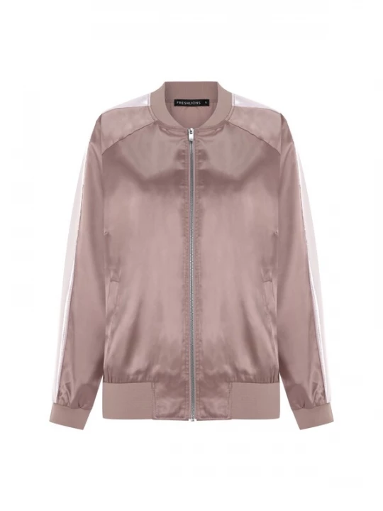 Foto van product FRESHLIONS Tussenjas 'Aurelia' oudroze / wit