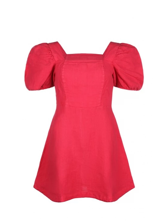 Foto van product FRESHLIONS Zomerjurk 'Bella' rood