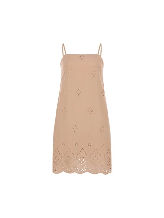 Foto van product FRESHLIONS Zomerjurk 'Ella' beige