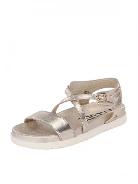Foto van product FREUDE Sandalen met riem 'AMELINE' platina