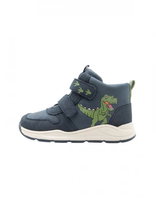 Foto van product Friboo Snowboots donkerblauw / lichtgroen / lichtrood / wit