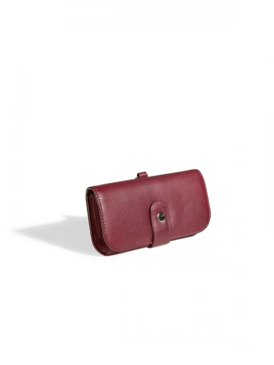 Foto van product Friedrich23 Etui 'Brillenetui - Leder' karmijnrood