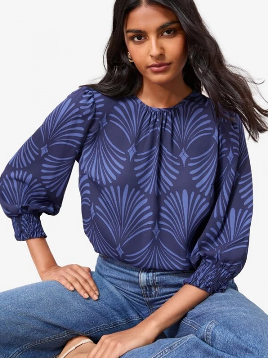 Foto van product Friends Like These Blouse blauw / saffier